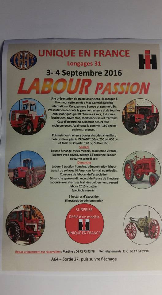 Flyer Labour Passion
