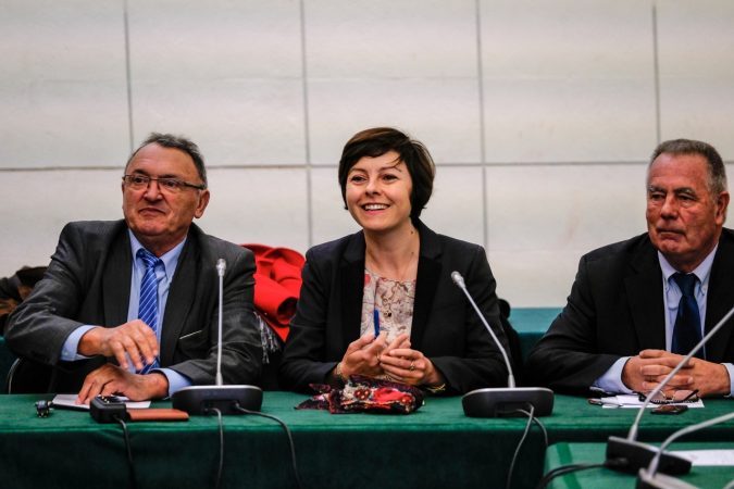 Carole Delga reçoit l'association des maires de France des 13 départements
