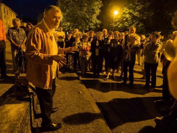 Pierre Ricard anime la balade contée