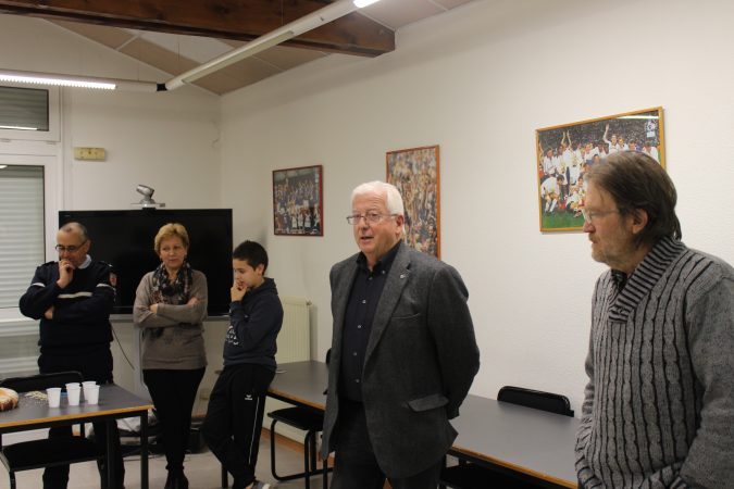 Le nouveau président délégué est tout heureux de retrouver son ancienne équipe.