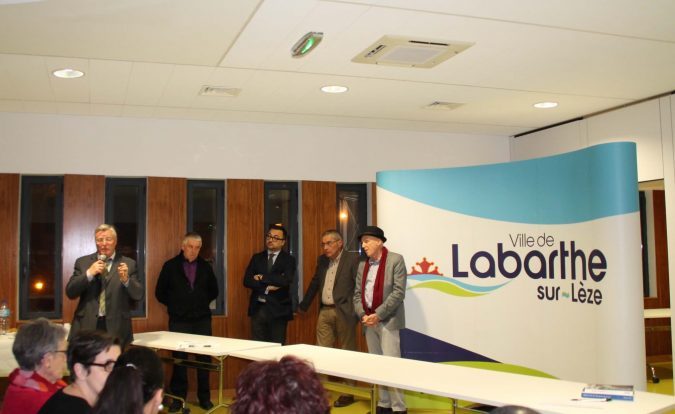 Une partie de l'équipe municipale