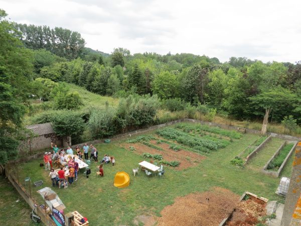 Jardin sous la halle
