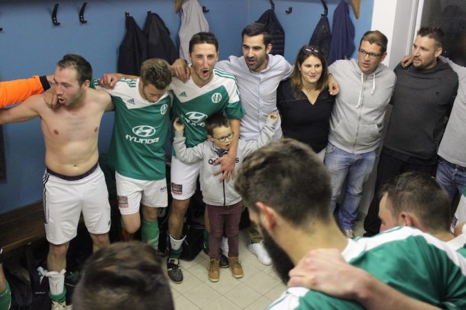 La présidente Alexandra Aspe n'est pas la dernière pour fêter la victoire d'ELLES!