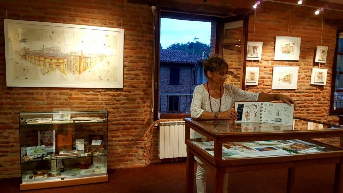 L'artiste Isabelle Haas