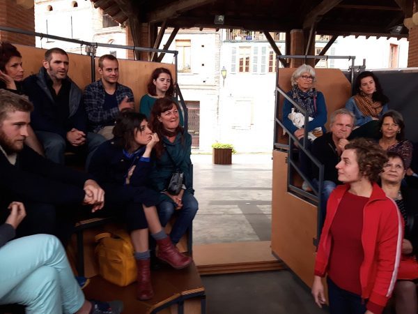 L'intimité d'une toute petite arène.