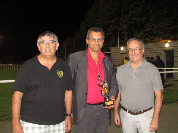 G à D: M. Figeac, A.Bénarfa et C. Tournier