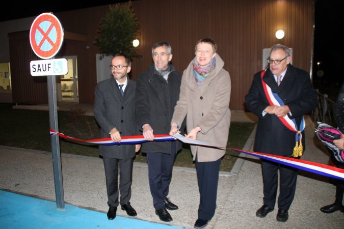 Une inauguration avec le sourire