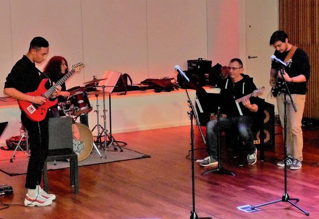 Audition guitare Edwin Blackmore impro