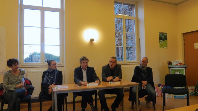 De G à D: A-M Naya, C.Pons, D.Grycza, D.Turrel, M Sanchez.