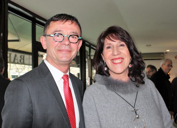 Joël Aviragnet et Marie Claire Uchan