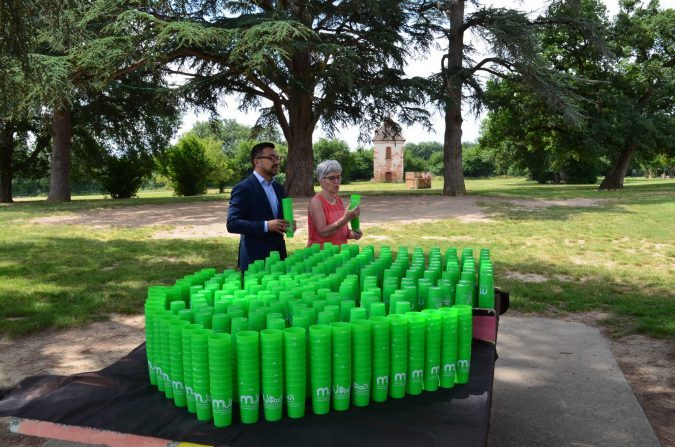 gobelets réutilisables