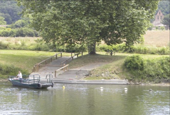 L'ancien bac du Fauga