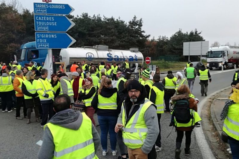 Saint Gaudens Les Gilets Jaunes Encore Mobilisés Lundi