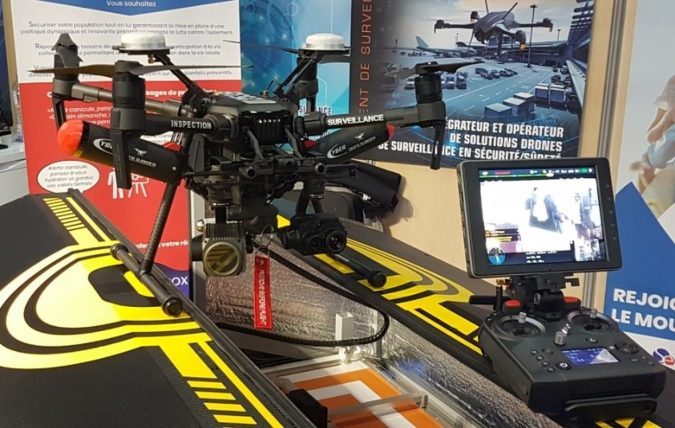 Le drone pour scanner et numériser