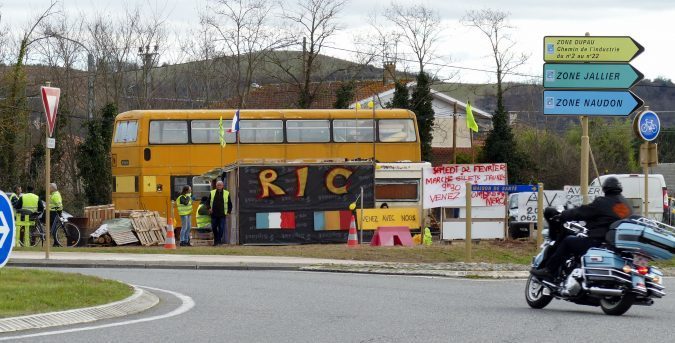 gilets jaunes de Carbonne