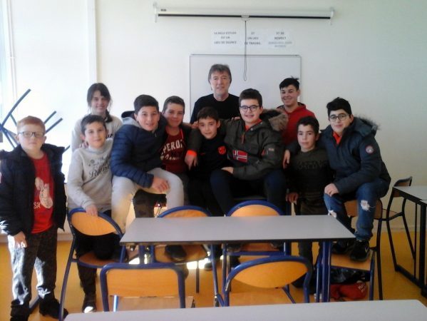 collège à la pêche