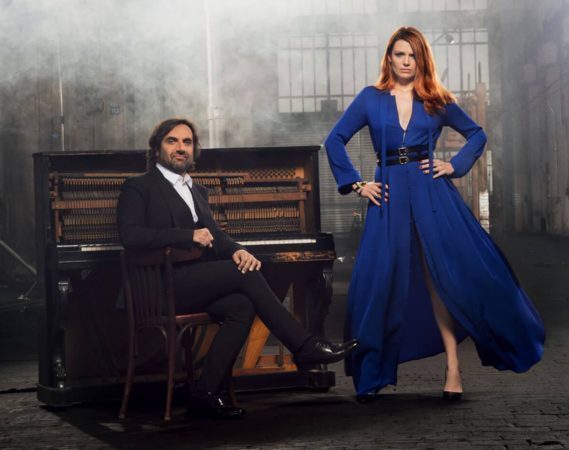 Elodie Frégé et André Manoukian