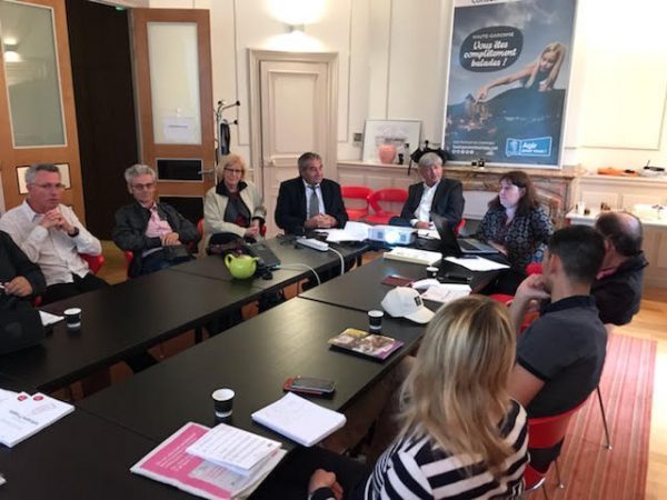 La conférence s'est tenue dans les locaux de Haute-Garonne Tourisme