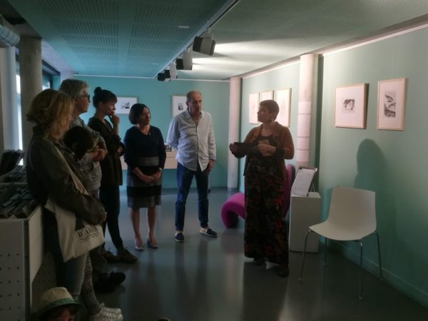 L'artiste a son atelier à Sainte-Croix Volvestre