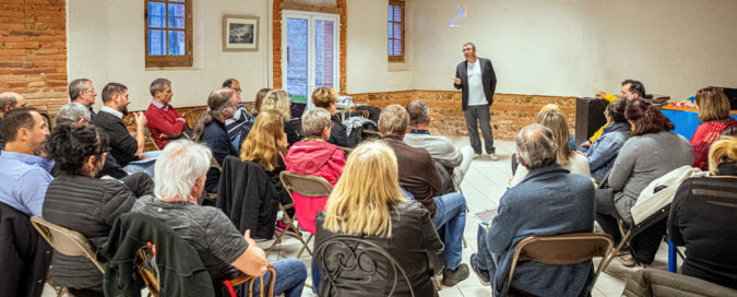 J.M Dallard en réunion