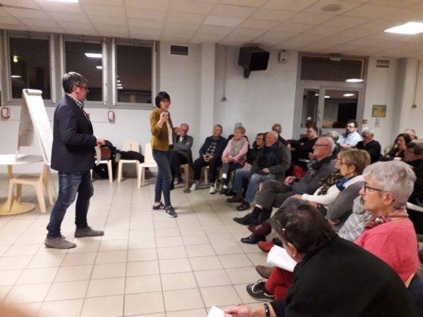 Frédéric Imbert et Annabelle Fauvernier ont animé la dernière réunion thématique de "Saint-Gaudens Autrement"