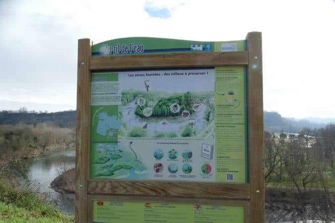 panneau pédagogique