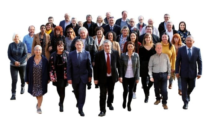 Les membres de la liste "Muret pour tous et avec tous"