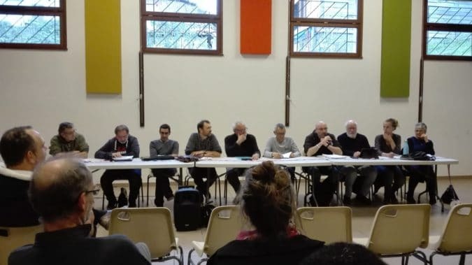 Alain Bonneau et ses colistiers