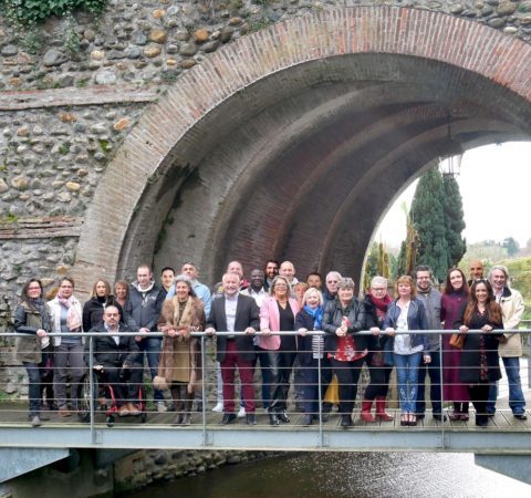 Jean-Luc Rivière et ses colistiers