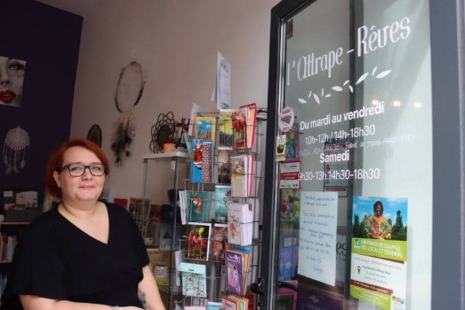 Vanessa, de la librairie "L'attrape-rêves"