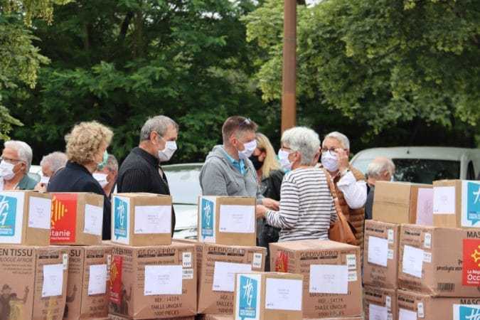 Les masques sont là