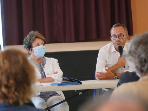 Maryse Vezat et Sébastien Vincini