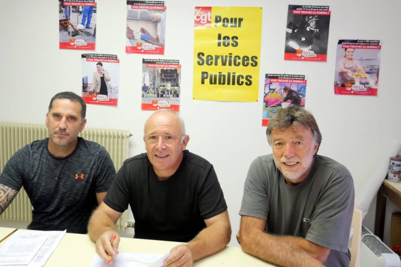 de g a d : Patrick Balat, Jean-François Puissegur et jean-Pierre Stéfani.