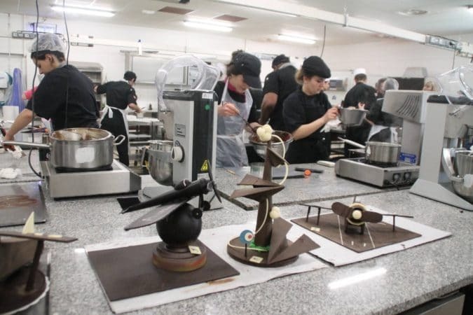 L'atelier chocolaterie