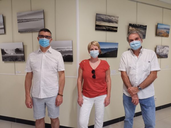 DE G à D: Guillaume Bru, CHristine Carrié, Philippe Boujassy