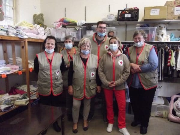 Des bénévoles de l'antenne de Cazères