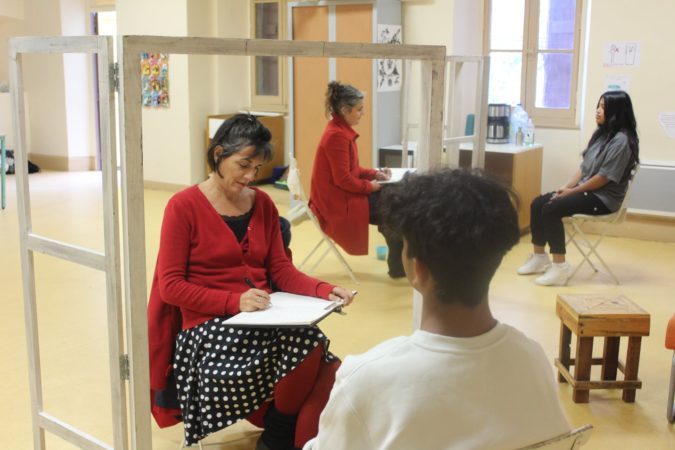 L'artiste Louisa Dubois Yassa