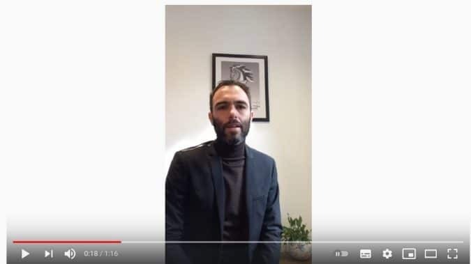 Loïc Gojard, maire de Martres Tolosane