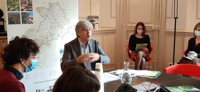 Didier Cujives présente la nouvelle stratégie de Haute-Garonne Tourisme
