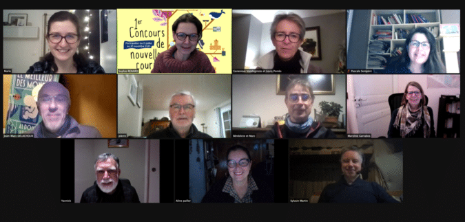 Le jury en pleine délibération