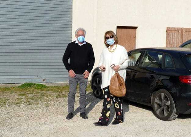 Arrivée de notre députée