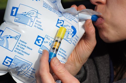 vente d'éthylotests