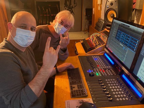 Pendant les répétitions