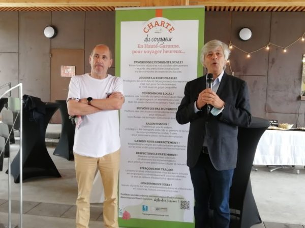 Prise de parole de Didier Cujives et de Michel Oliva