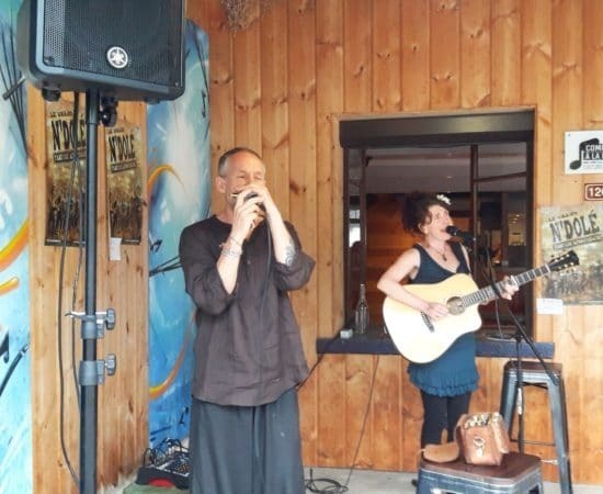 Michelle Lawless et Raphaël Coz en concert à la Pistouflerie.