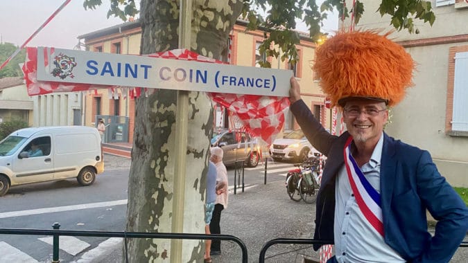 Denis Turrel vrai maire de Carbonne pour un jumelage qui l'est moins