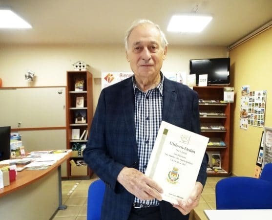 Jean Louis Brousse a dédicacé le week-end dernier son ouvrage sur l'histoire de L'Isle en Dodon.