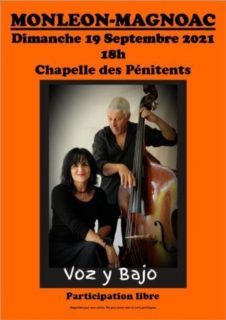 Voz y Bajo donnera un concert le 19 septembre à Monléon Magnoac.