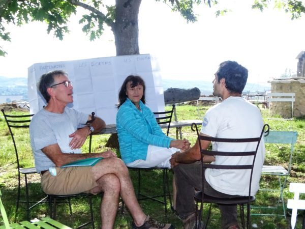 Des intervenants en agroécologie ont partagé leurs expérience professionnelle lors de la journée organisée par le tiers lieu Moundo autour de l'agriculture.