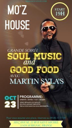 Une bonne soirée de musique soul au Moz House à Aurignac.
